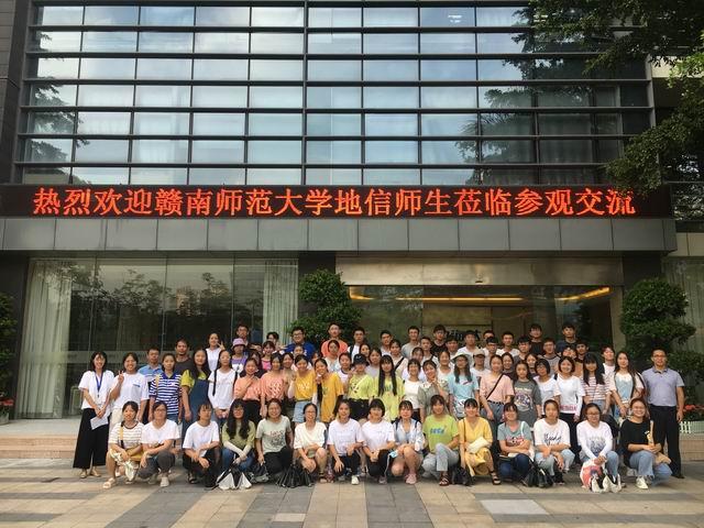 中海达总部前合影
